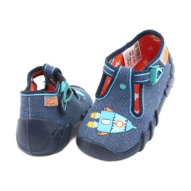 Befado Kinderschuhe 110P356 marineblau blau 4