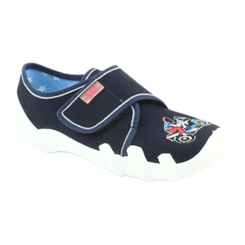 Befado Kinderschuhe 273Y255 marineblau 1