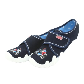 Befado Kinderschuhe 273Y255 navy blau 3