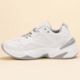 SHELOVET Weiße Turnschuhe 1