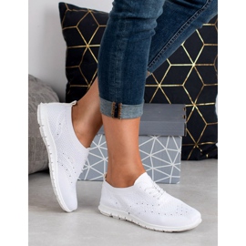 SHELOVET Textile Sportschuhe weiß 1