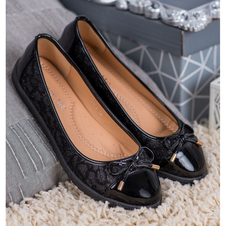 Super Me Schwarze Ballerinas 1