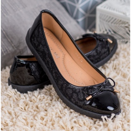 Super Me Schwarze Ballerinas 2