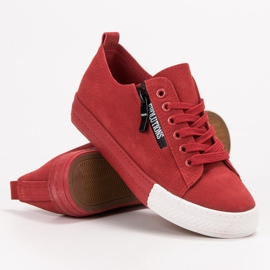 SHELOVET Rote Turnschuhe 1