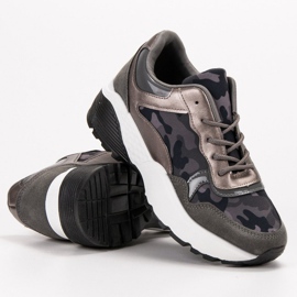 SHELOVET Moro-Turnschuhe grau mehrfarbig 2