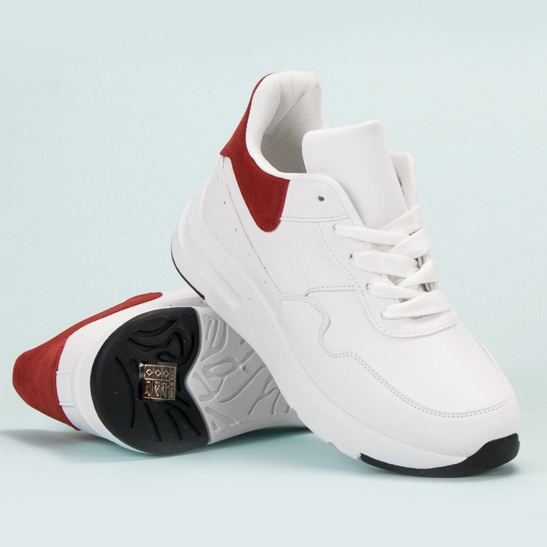 SHELOVET Weiße Turnschuhe 1