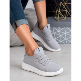 SHELOVET Graue Sportschuhe 1