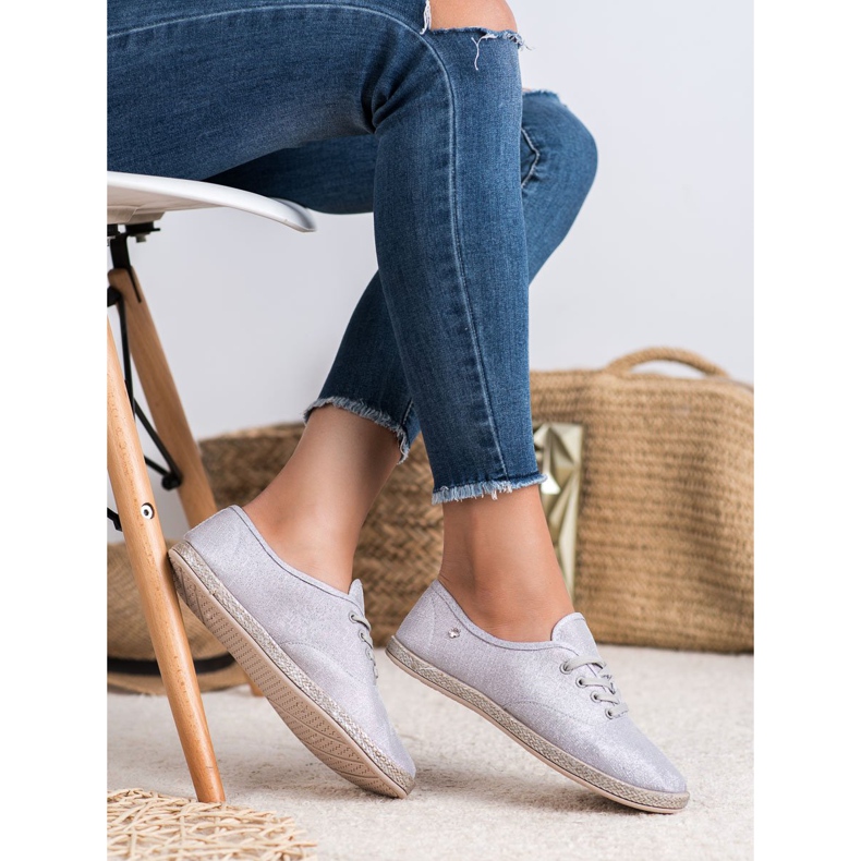 Balada Leichte Espadrilles grau 2