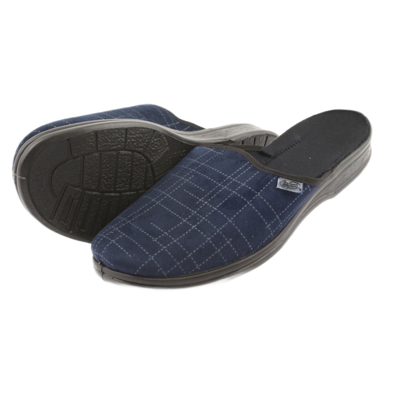 Befado Herrenschuhe PU 089M409 schwarz marineblau 4