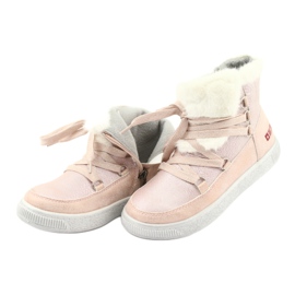 Puderrosa Stiefel Big Star 374080 gelb 4