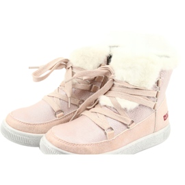 Puderrosa Stiefel Big Star 374080 gelb 5