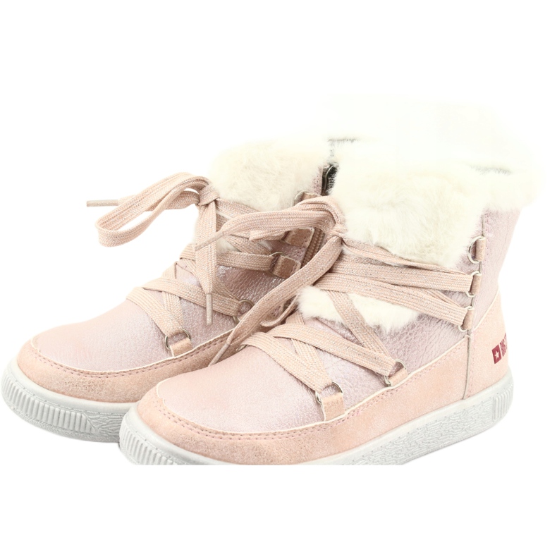 Puderrosa Stiefel Big Star 374080 gelb 5