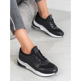 Ideal Shoes Sportschuhe für Damen schwarz 2