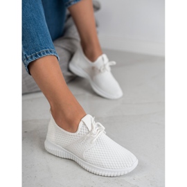 SHELOVET Textile Sportschuhe weiß 2