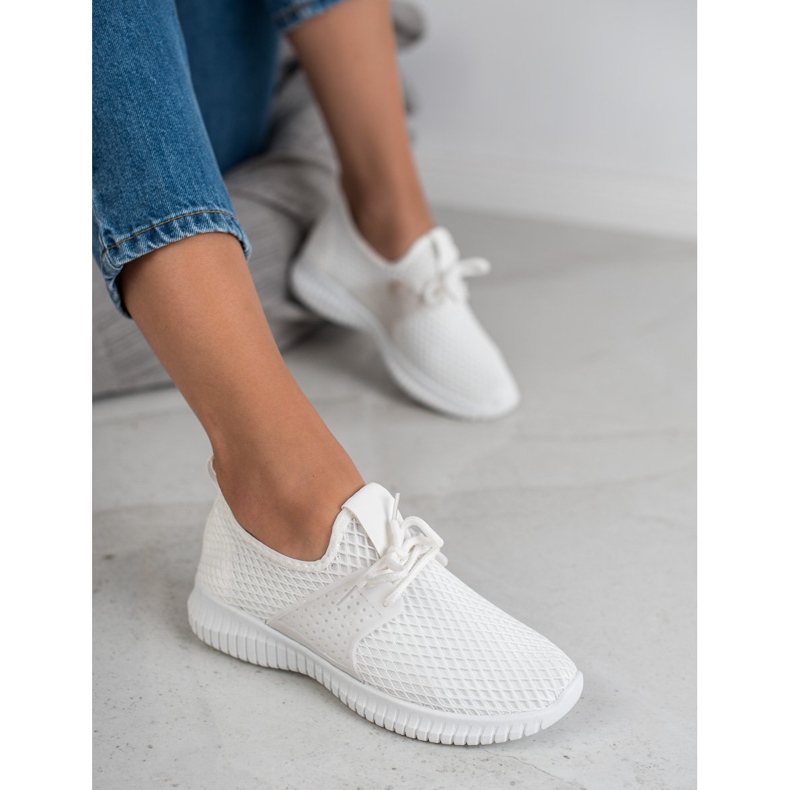 SHELOVET Textile Sportschuhe weiß 2