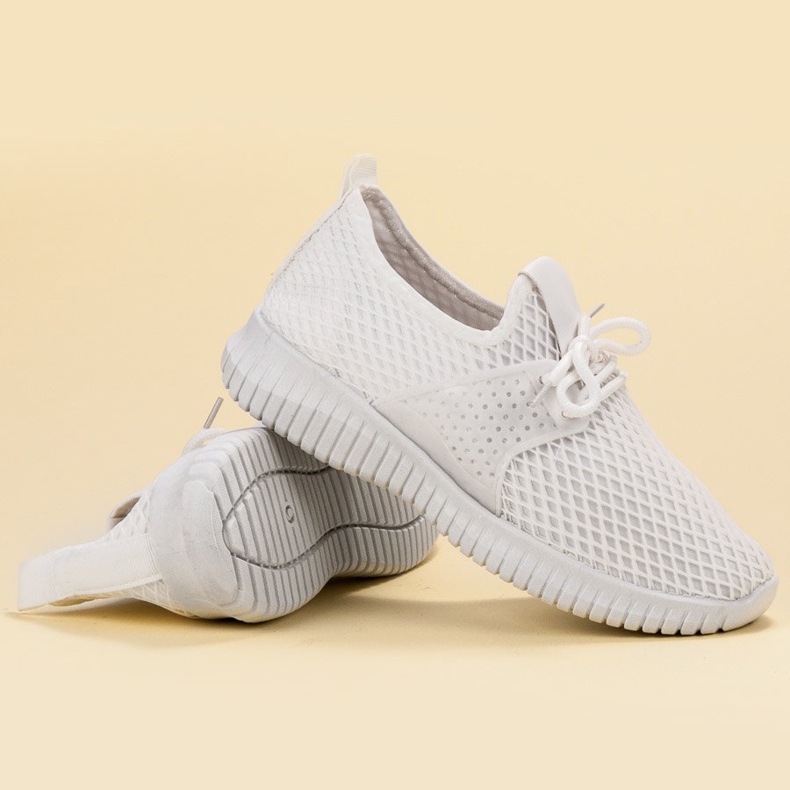 SHELOVET Textile Sportschuhe weiß 1