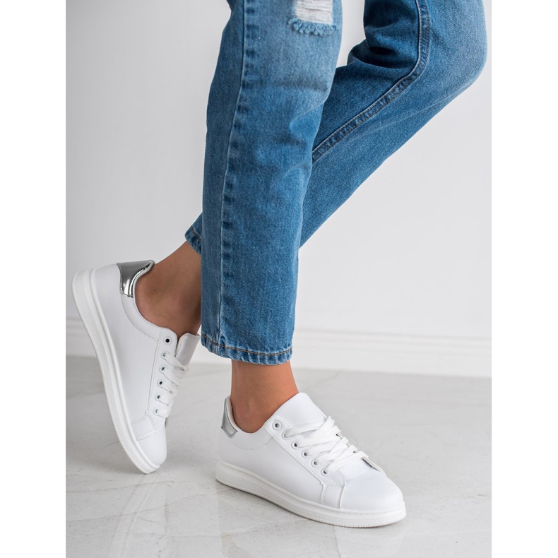 Jumex Modische Sportschuhe weiß 2