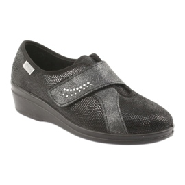 Befado Damenschuhe pu 032D002 schwarz grau 1
