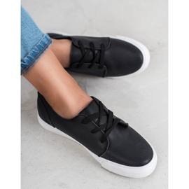 SHELOVET Schwarze Brogues 1