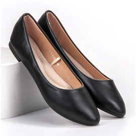 Klassische VINCEZA Ballerinas schwarz 1