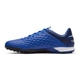 Nike Legend 8 Pro Tf M AT6136-414 Fußballschuhe blau blau 1