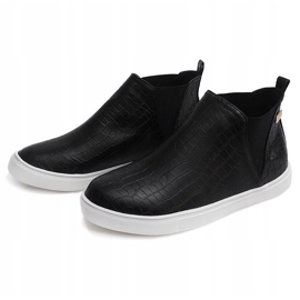 High Wedge Sneaker Creepers 5773 Schwarz 1