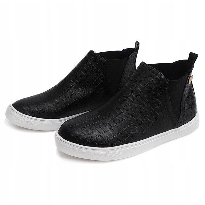 High Wedge Sneaker Creepers 5773 Schwarz 1