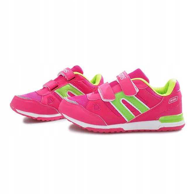 Liliane Sport-Sneaker mit Klettverschluss rosa 2