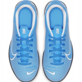 Nike Mercurial Vapor 13 Club Ic Jr AT8169-414 Fußballschuhe blau blau 2