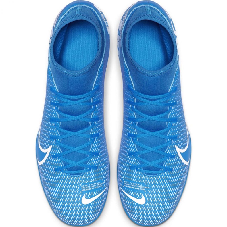Nike Mercurial Superfly 7 Club FG / MG M AT7949-414 Fußballschuhe blau blau 1