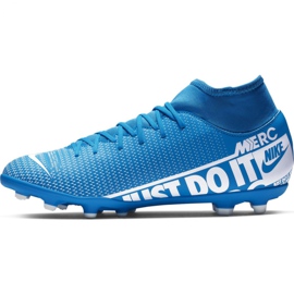 Nike Mercurial Superfly 7 Club FG / MG M AT7949-414 Fußballschuhe blau blau 2