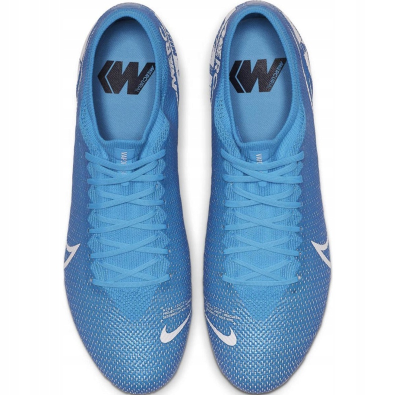 Nike Mercurial Vapor 13 Pro Fg M AT7901 414 Fußballschuhe blau 1
