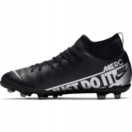 Nike Mercurial Superfly 7 Club FG / MG Jr AT8150-001 Fußballschuhe rosa schwarz 2
