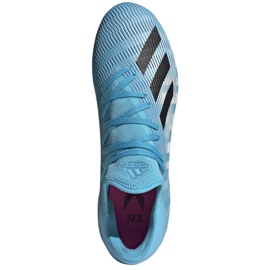 Adidas X 19.3 Fg M F35383 Fußballschuhe grau blau 2