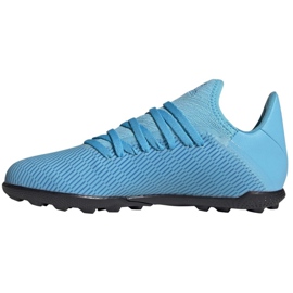 Adidas X 19.3 Tf Jr F35357 Fußballschuhe blau blau 1