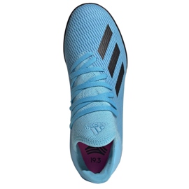 Adidas X 19.3 Tf Jr F35357 Fußballschuhe blau blau 2