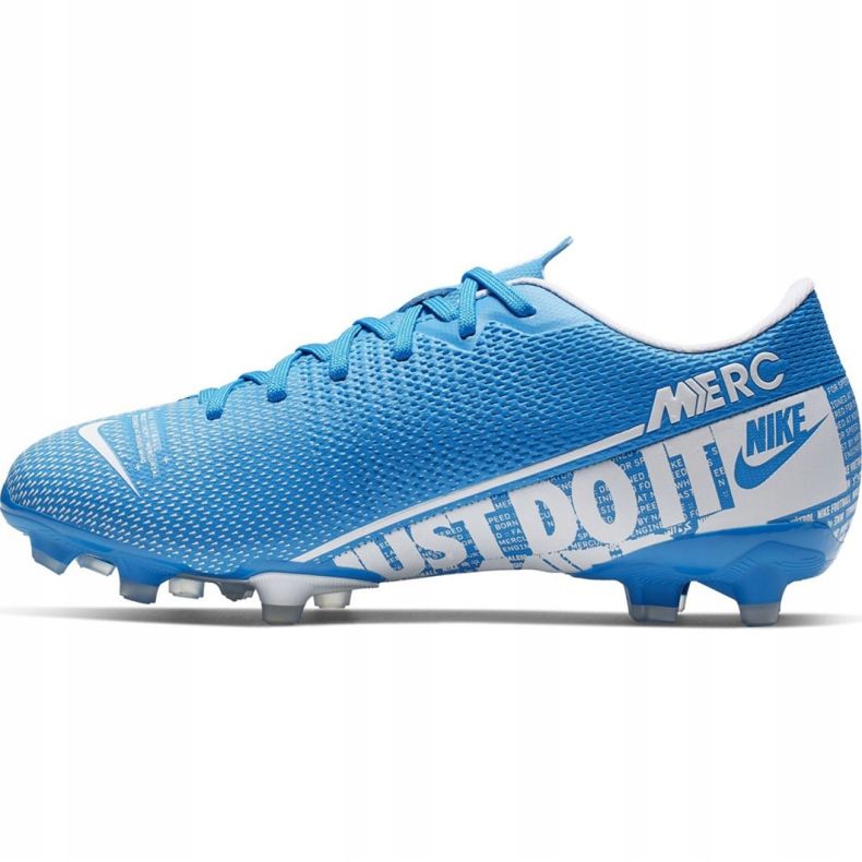 Nike Mercurial Vapor 13 Academy FG / MG Jr AT8123 414 Fußballschuhe blau 2