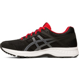 Asics Gel Contend 5 M 1011A256 005 schwarz rote Schuhe 2