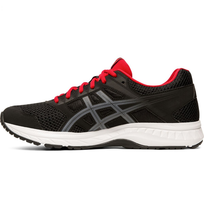 Asics Gel Contend 5 M 1011A256 005 schwarz rote Schuhe 2