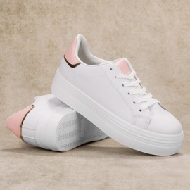 SHELOVET Modische Sportschuhe weiß 1