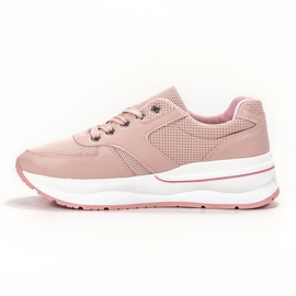 SHELOVET Sportschuhe zum Schnüren rosa 1