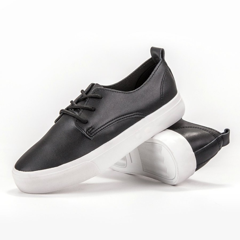 Seastar Schuhe aus Öko-Leder schwarz 2