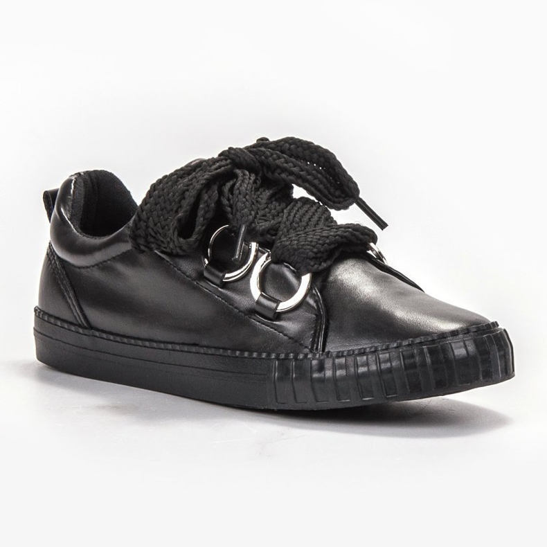 Seastar Schwarze Brogues 1