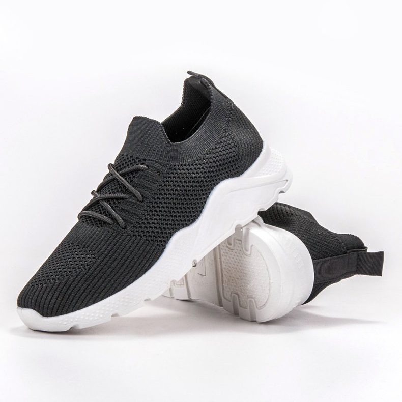 SHELOVET Sportschuhe zum Hineinschlüpfen schwarz 2