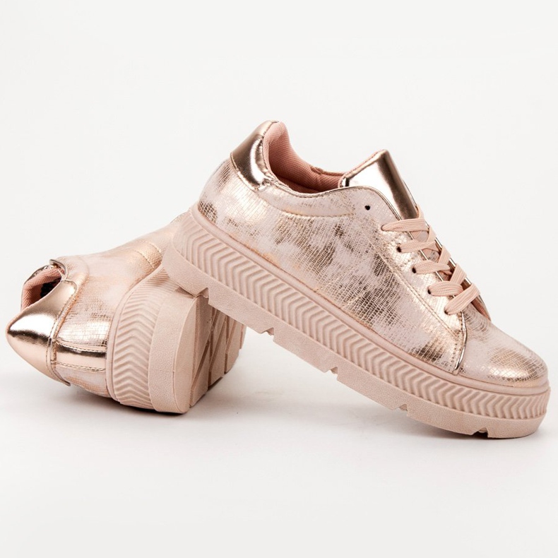 Bestelle Sportschuhe in Roségold rosa gelb 1