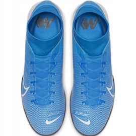 Nike Mercurial Superfly 7 Academy Ic M AT7975 414 Fußballschuhe blau 1