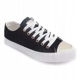 Schwarze Damen-Sneaker TL13 1