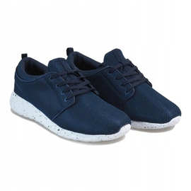 Marineblaue Herren Sportschuhe M634-1 1
