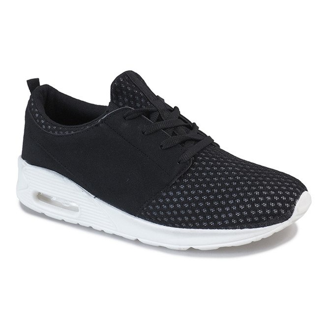 Schwarze Herren Sportschuhe M633-2 1