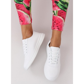 Schwarze und weiße Turnschuhe für Damen CL33315 Schwarz 2